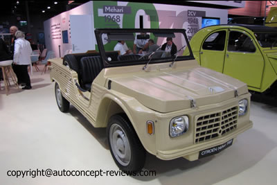 Citroen Mehari 50th Anniversary - Exhibit Mehari Club de France